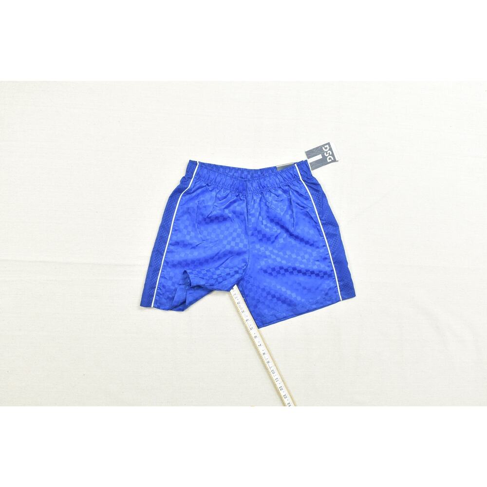 DSG Boys' L Woven Soccer Short Team Royal Blue Geometric Regular Size L NEW - Picture 5 of 8